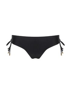 Tanga Lateral Média Lisos Bali Preto  Cia Marítima