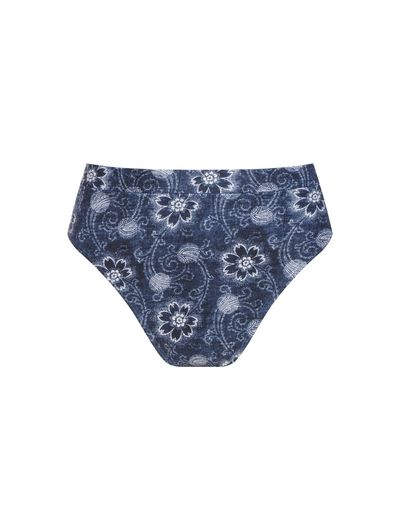 Hot Pants Estampada Java Marinho Cia Marítima Hot Pants Estampada Java Marinho Cia Marítima