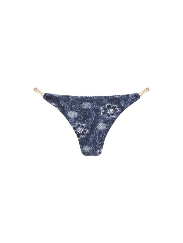 Tanga Lateral Estreita Estampada Java MARINHO M