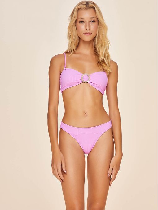 Top Tomara Que Caia + Tanga Lateral Média Lovina Blush Cia Marítima