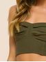 Cropped Regata em Linho Mawi Army Green Cia Marítima