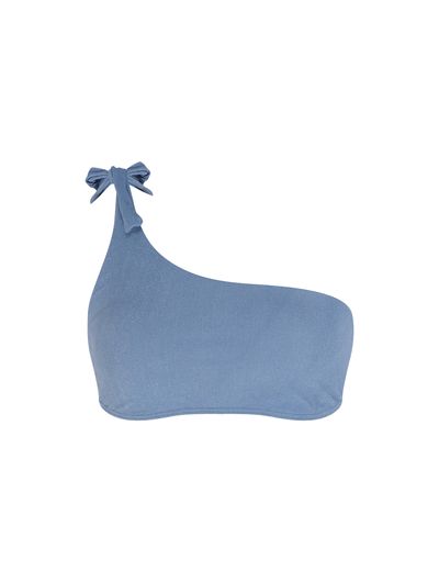 Top Ombro Único Uluwatu Jeans Cia Marítima Top Ombro Único Uluwatu Jeans Cia Marítima