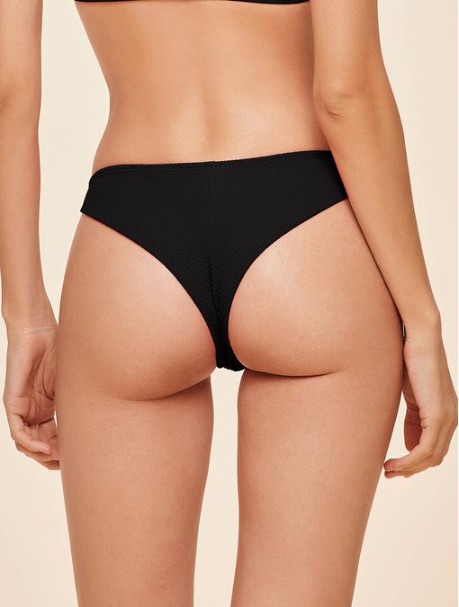 Tanga Lateral Média Lisos Raja Preto Cia Marítima