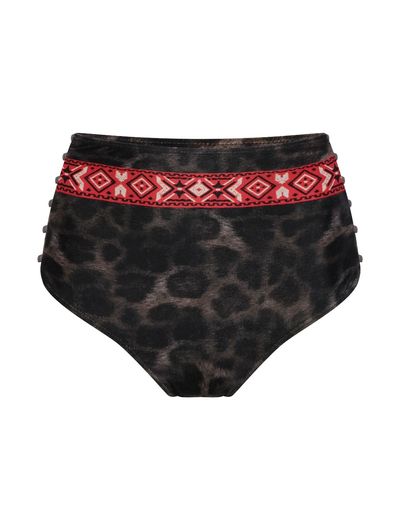 Hot Pants Estampada Raja Marrom Cia Marítima Hot Pants Estampada Raja Marrom Cia Marítima