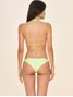 Top Cortininha + Tanga Amarradinha Ruffle Lisos Verde Lima Cia Marítima