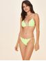 Top Cortininha + Tanga Amarradinha Ruffle Lisos Verde Lima Cia Marítima