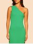 Vestido Midi Reto Naga Bright Green Cia Marítima