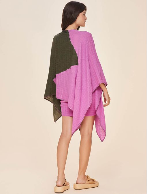 Poncho-Bordado-Lisos-Lovina-Army-Green--Cia-Maritima