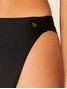 Tanga Lateral Média Lisos Preto Cia Marítima