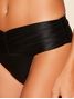 Tanga Lateral Larga Lisos Bikini Preto Cia Marítima