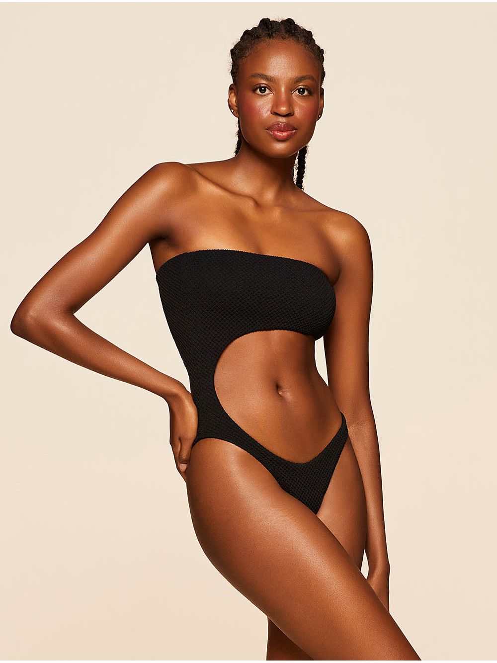 Cia Marítima — Maiô Cut Out Lisos Hermosa