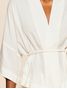 Kimono Lisos Hermosa Off White Comercial Cia Marítima