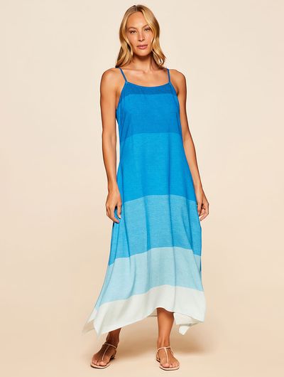 Vestido-Midi-Estampado-Punta-Azul-Cia-Maritima Vestido-Midi-Estampado-Punta-Azul-Cia-Maritima