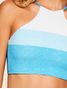 Cropped Regata Estampado Punta Azul Cia Marítima