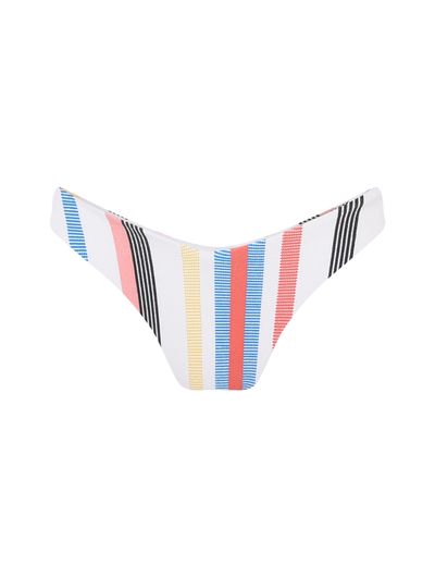 Tanga Asa Delta Estampa Bikini Branco Cia Marítima