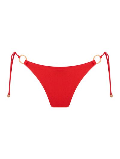 Tanga Amarradinha Lisos Chica Vermelho Scarlet Cia Marítima