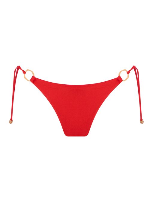 Tanga Amarradinha Lisos Chica Vermelho Scarlet Cia Marítima