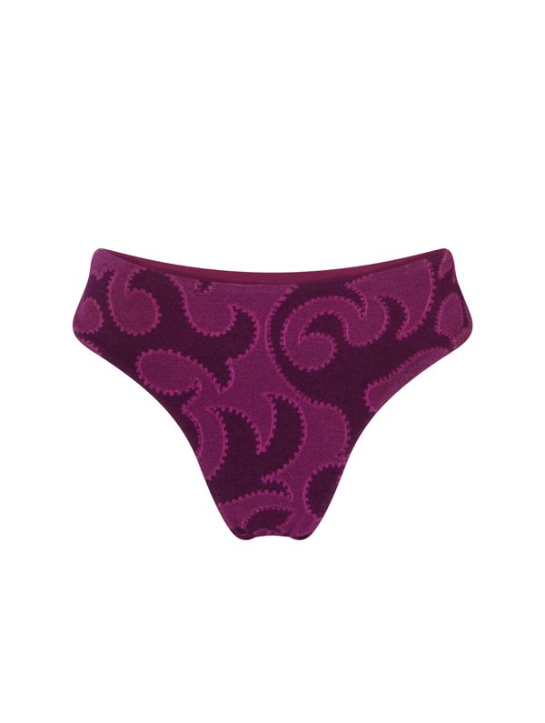 Tanga Lateral Média Estampada Guapa ROXO GG