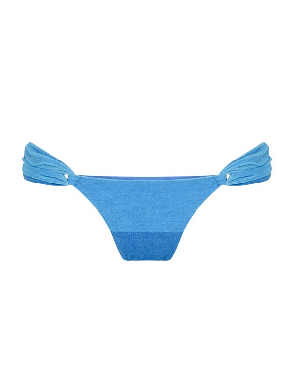Tanga Lateral Média Estampada Punta AZUL G