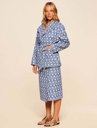 Casaco---Saia-Pareo-Estampada-Montevideu--Azul-Cia-Maritma Casaco---Saia-Pareo-Estampada-Montevideu--Azul-Cia-Maritma