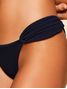 Top Faixa + Tanga Lateral Média Lisos Montevidéu Deep Blue Cia Marítma