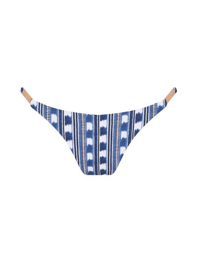 Tanga Lateral Estreita Estampada Montevidéu Estampada Azul Cia Marítma