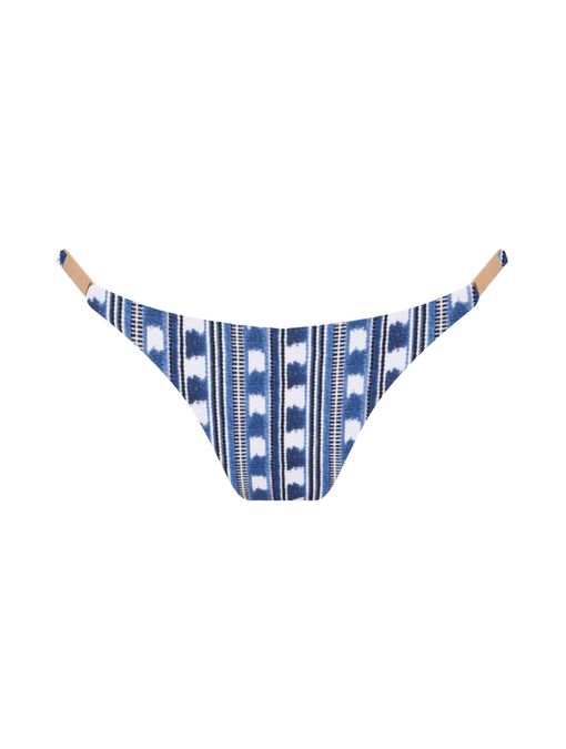 Tanga Lateral Estreita Estampada Montevidéu Estampada Azul Cia Marítma