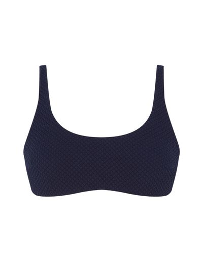 Top Faixa Lisos Montevidéu Azul Cia Marítima Top Faixa Lisos Montevidéu Azul Cia Marítima