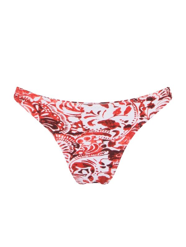 Tanga Lateral Média Estampada Chica VERMELHO M