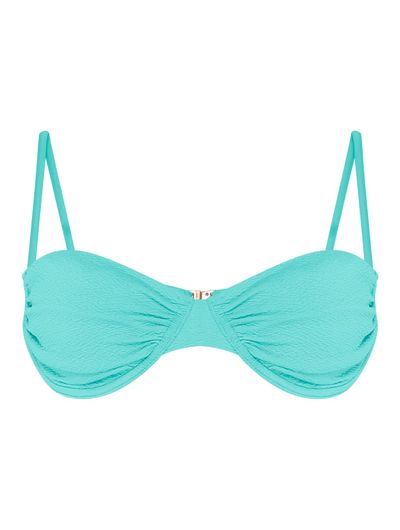 Top Meia Taça Lisos La Barra Aquamarine Cia Marítma Top Meia Taça Lisos La Barra Aquamarine Cia Marítma