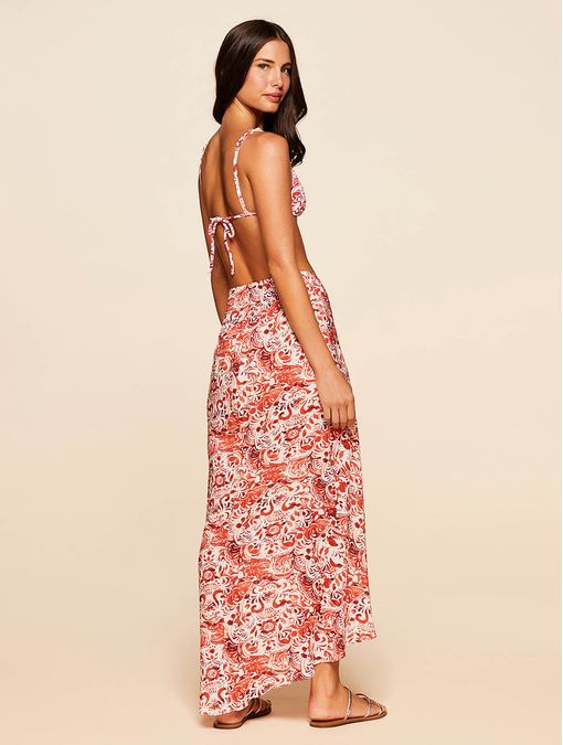 Saia-Midi-Estampada-Chica-Vermelha-Cia-Maritima