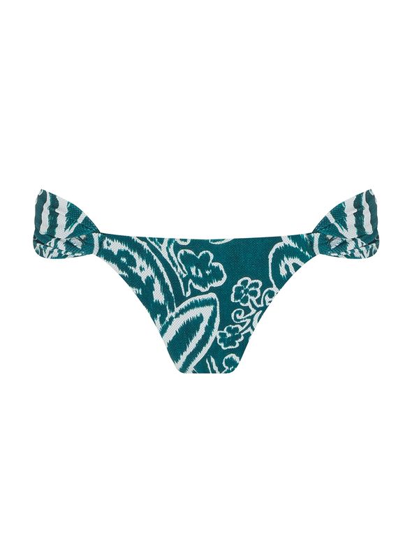 Tanga Lateral Média Estampada Antibes VERDE PP