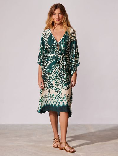 Kaftan-Estampado-Antibes-Verde Kaftan-Estampado-Antibes-Verde