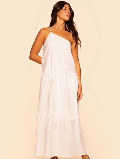 Vestido-Longo-Ombro-Unico-Lampu-Branco-Cia-Maritima Vestido-Longo-Ombro-Unico-Lampu-Branco-Cia-Maritima