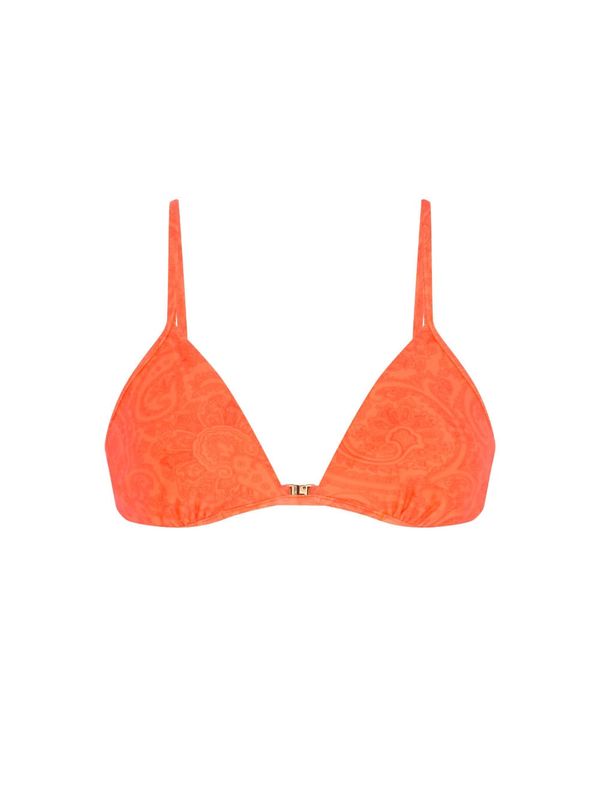 Top Triângulo Estampado Kayoa LARANJA G