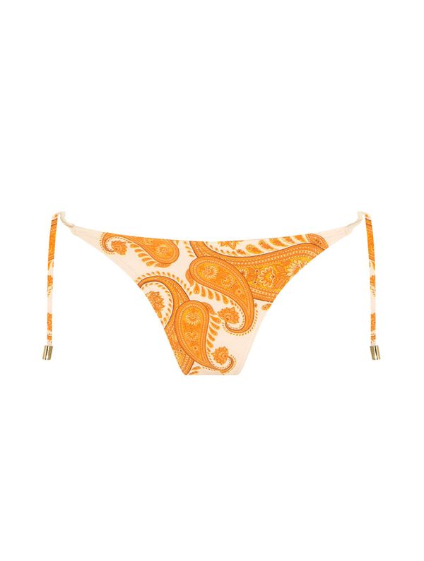 Tanga Amarradinha Estampada Clair AMARELO PP