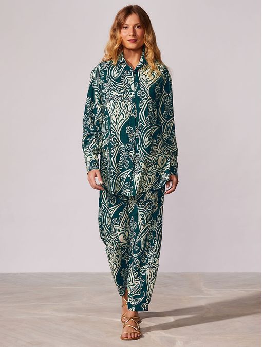 Camiseta-Estampada-Antibes-Verde