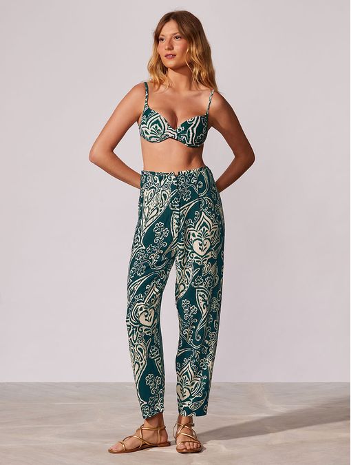 Calca-Carrot-Estampada-Antibes-Verde