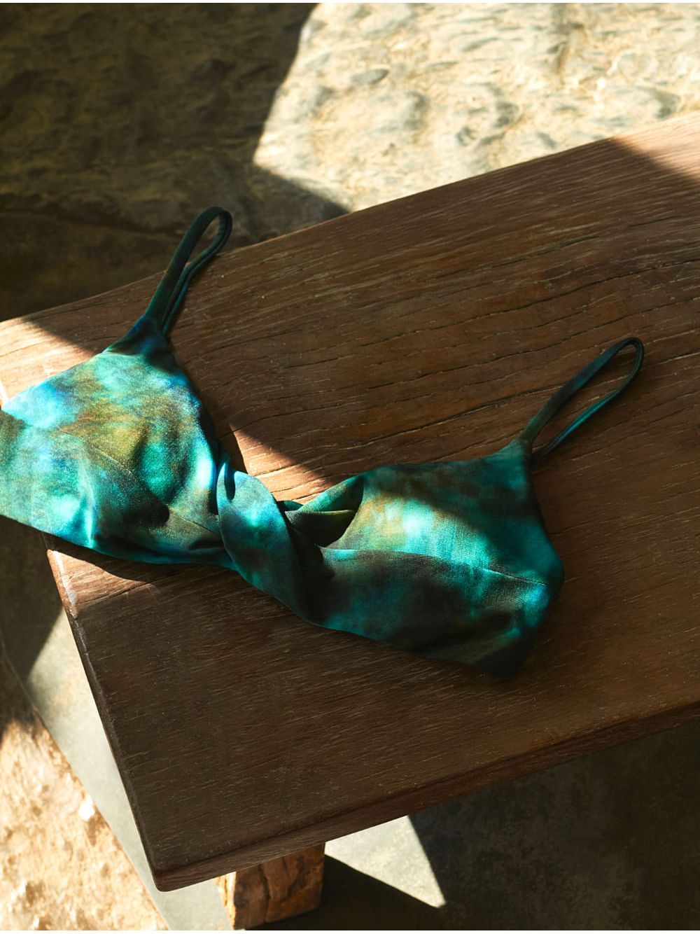 Cia Marítima — Top Meia Taça Estampado Saint Tropez