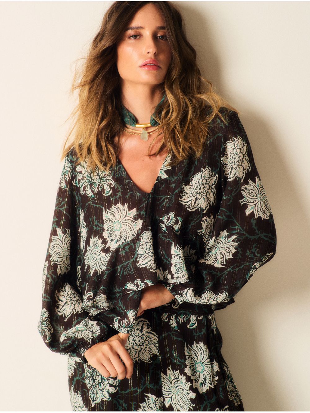 Cia Marítima — Blusa Estampada Olive